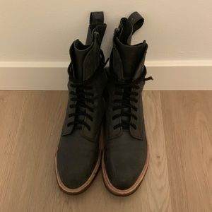 Dr. Martens Black Combat Boots